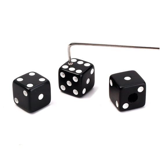 3 Piece Plastic Square Dices Replacement Speed Knobs Button Volume Tone Control Knobs for Electric Bass Guitar Accessory