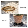 thumbnail image 1 of 3 Piece Pot Feet, Heavy Duty Plastic Plant Risers, Invisible Drainage Elevators for Indoor Outdoor Planters Black, 1 of 6