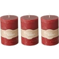 thumbnail image 1 of 3 Piece Unscented Pillar Candles with 45 Hours Burn Time, Marbled Surface, 1 of 7