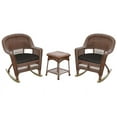 thumbnail image 1 of 3-Piece Resin Wicker Rocker Chair & End Table Set by Jeco, 1 of 4