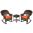 thumbnail image 1 of 3-Piece Resin Wicker Rocker Chair & End Table Set by Jeco, 1 of 4