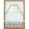 thumbnail image 1 of 3 Piece Rod Pocket Printed Window Treatment Kitchen Curtain Tiers & Swag Valance Set 36" Long, Chef, 1 of 1