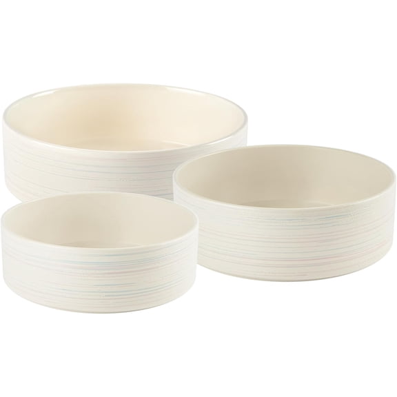 3-Piece Round Ceramic Nonstick Bakeware Set  2-Quart, 3-Quart, and 4-Quart