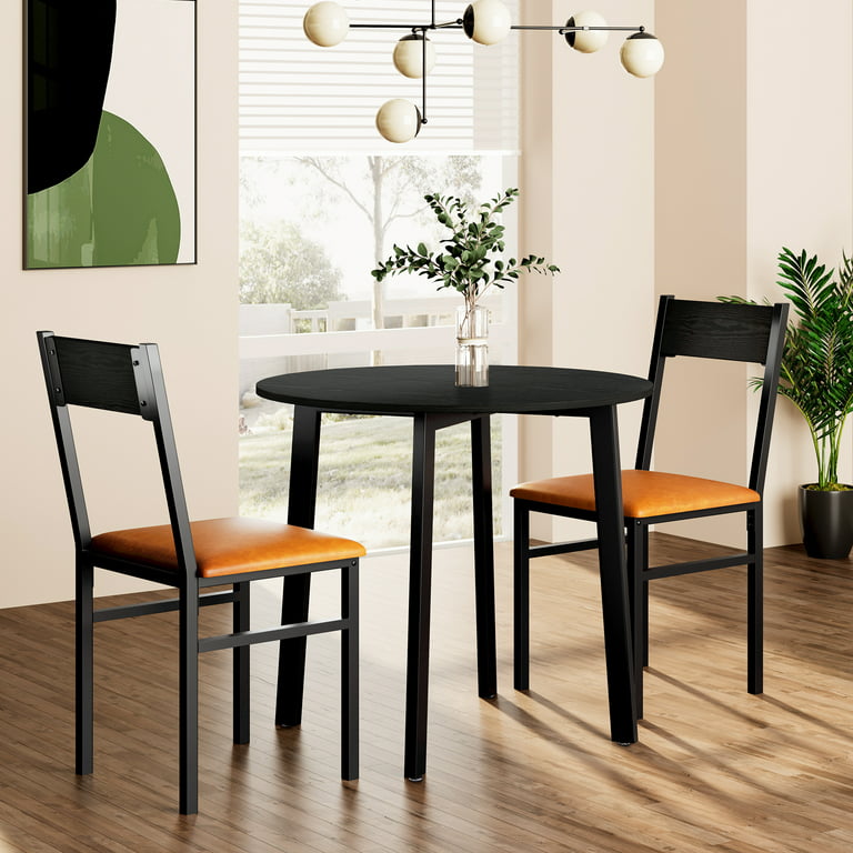 https://i5.walmartimages.com/seo/3-Piece-Round-Dining-Table-Set-with-2-Cushioned-Chairs-Small-Kitchen-Table-Set-for-2-Black-Brown_7f56ed82-c026-43c6-a8ab-e1f8e71c42e1.b97fbe272a85c5e3e9e08a563f345c9b.jpeg?odnHeight=768&odnWidth=768&odnBg=FFFFFF