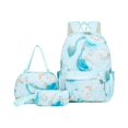thumbnail image 1 of 3 Piece School Backpack Set for Teen Girls Boys, Gradient Oxford Cloth Bookbag with Pencil Case Handbag, Durable Large Capacity Student Bag for Middle High School Travel Daily Use, 1 of 1
