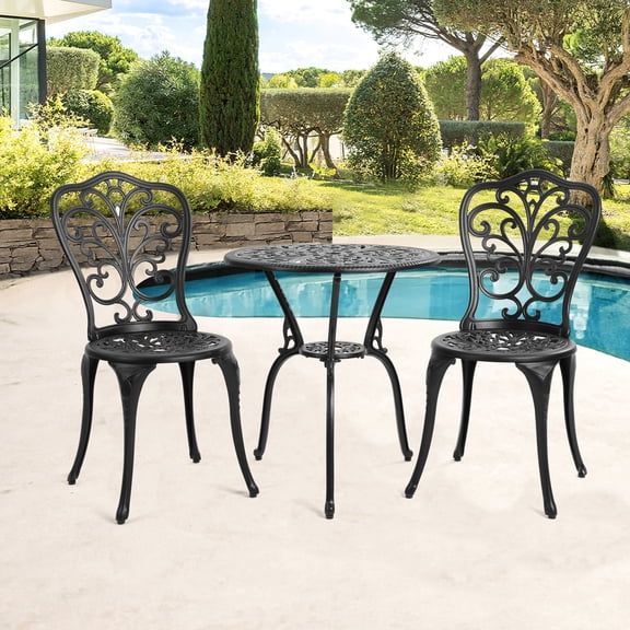 3 - Piece Set - Anti - Rust - Patio Dining - Long - term Use