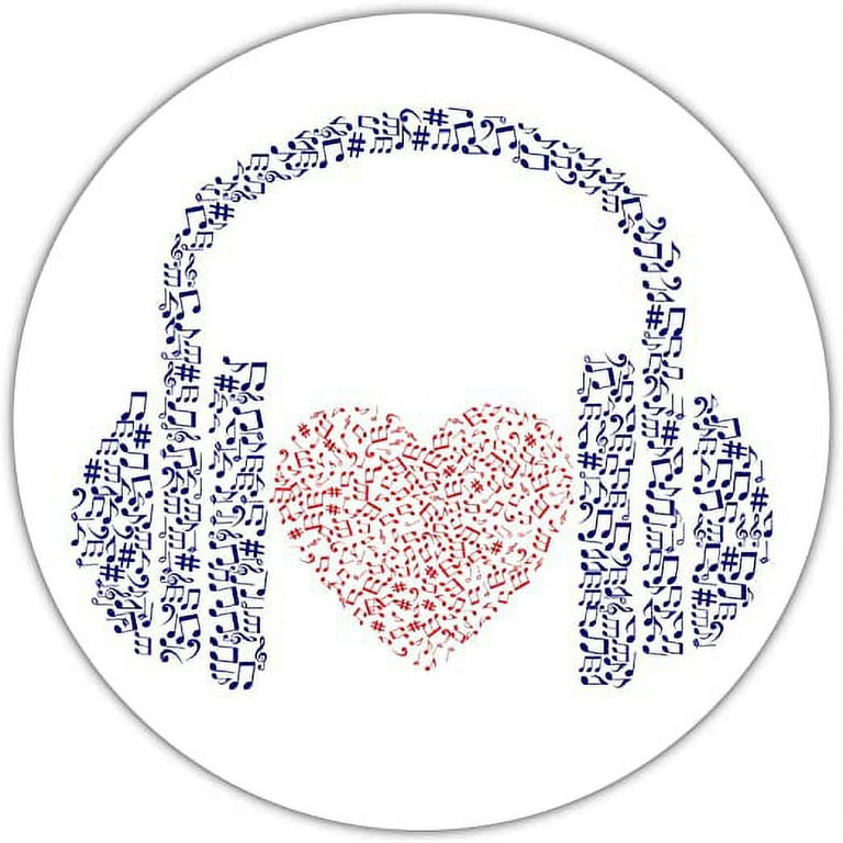 Headphone - Music lover - Headphone - Sticker