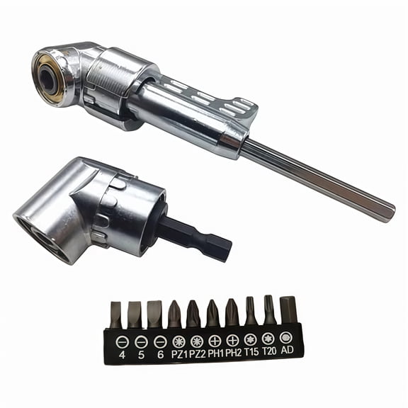 3-Piece Set Right Angle Screwdriver Tool Set for Tight Spaces Hand Tools
