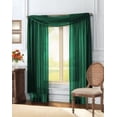 thumbnail image 1 of 3 Piece Sheer Panel & Scarf Window Treatment Set | Decotex, 1 of 1