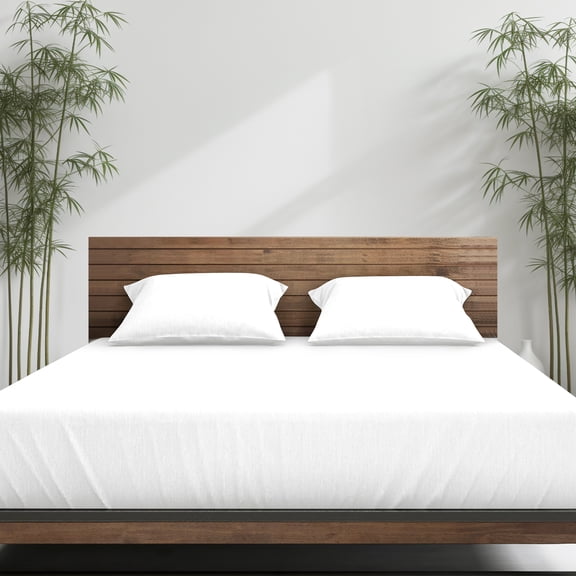 3 Piece Sheet Set, Cooling Sheets, 100% Rayon Derived from Bamboo, Breathable & Soft Full Size Bed Set, Deep Pocket Up to 12", Hotel Luxury Silky Bedding Sheets, White