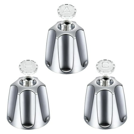 3-Piece Shower Knob Replacement For Pfister For Verve Easy Diy Installation!