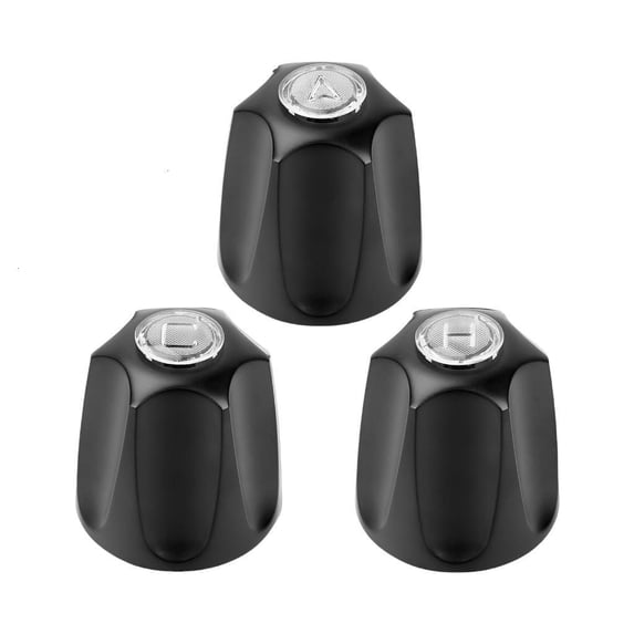 3 Piece Shower Knob Set Remodel Kit Hot Cold Diverter Valves Trim ...