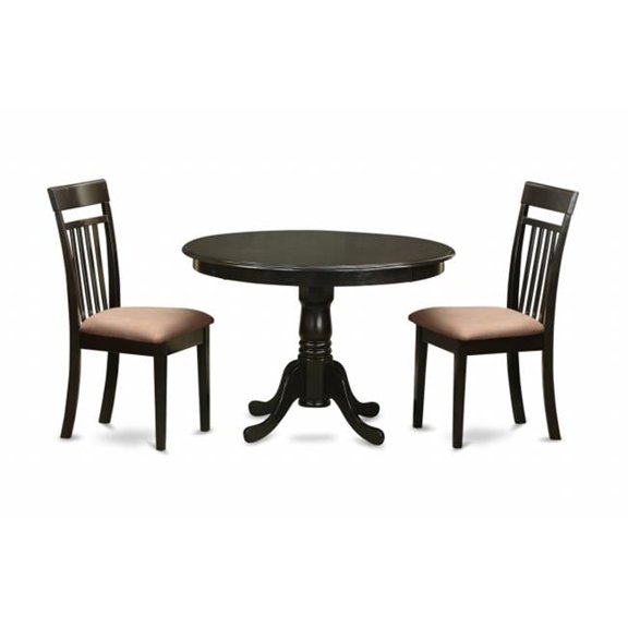 3 Piece Small Kitchen Table Set-Breakfast Nook Plus 2 Dinette Chairs