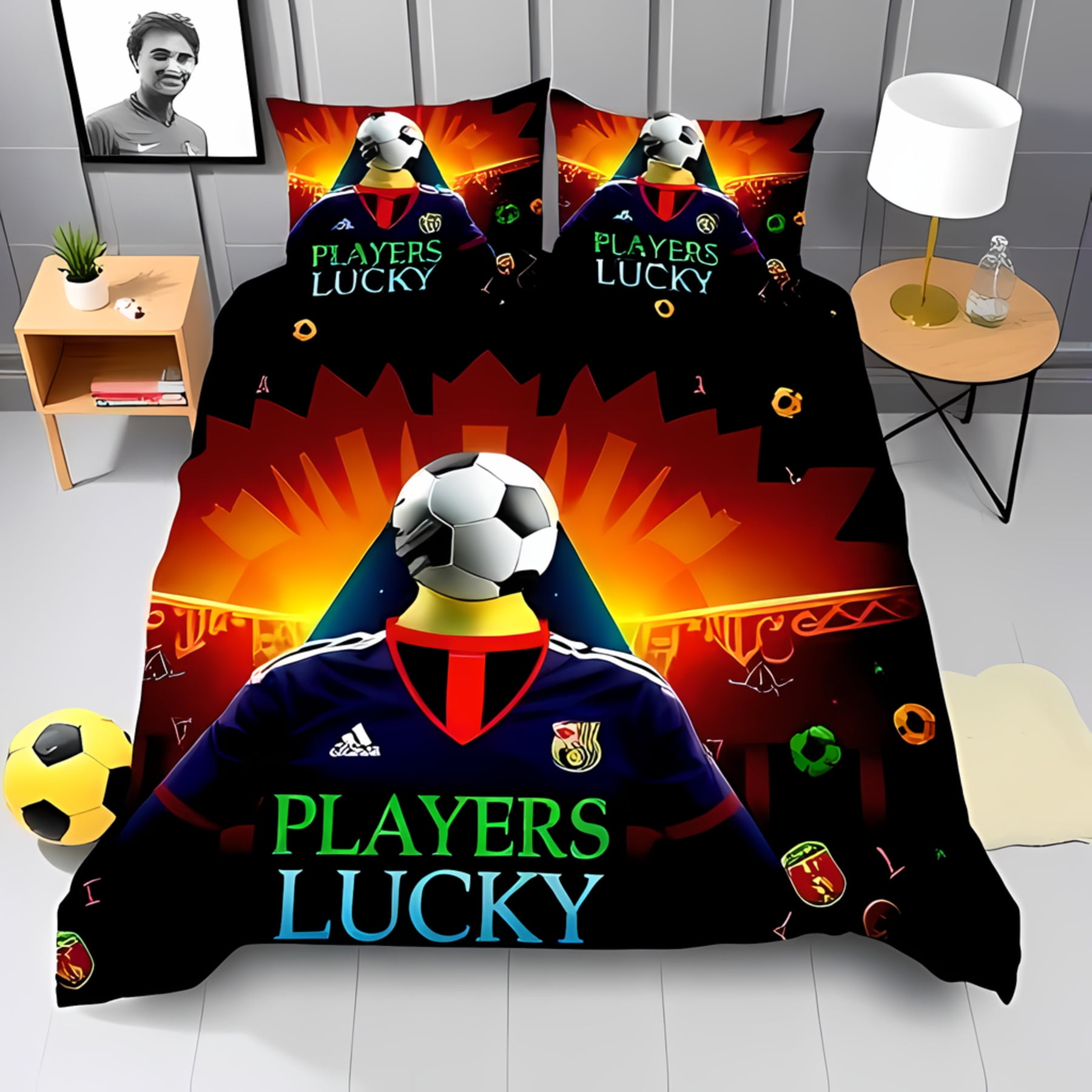 Player Duvet Cover main image 1