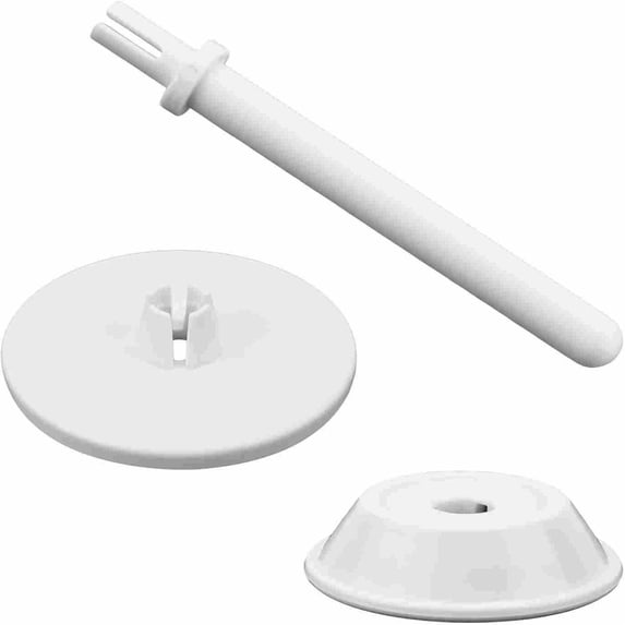 3-Piece Spool Pin Cap Set, Replacement Thread Stand Accessories with Durable Plastic Construction, Compatible with and Sewing Machines for Home Sewing, Crafting, and