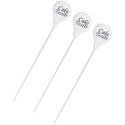 3 Piece Stainless Steel Cake Tester Cookie Baking Test Pin String Diy Baking Tools
