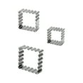 thumbnail image 1 of 3 Piece Stainless Steel Cookie Cutter Set, Wavy Edge Design For Homemade Baking, Perfect For Baking Enthusiasts And Home Cooks, 1 of 6