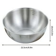 thumbnail image 1 of Stainless Steel Mixing Bowl Heavy Duty Large Kitchen Basins for Baking, Mixing, Food Prep & Storage, 1 of 9