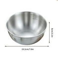 thumbnail image 1 of Stainless Steel Mixing Bowl Heavy Duty Large Kitchen Basins for Baking, Mixing, Food Prep & Storage, 1 of 8