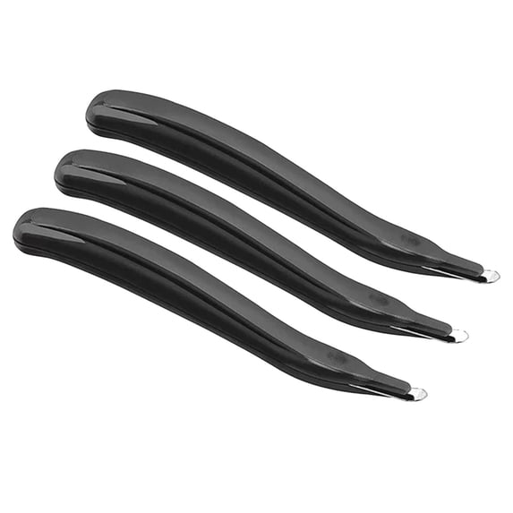 Product Title for & Craft & Stationery 3 Pcs Staple Remover Set for Quick and Safe Staple Extraction in Black Ergonomic Design for Paperwork and Crafting Tasks