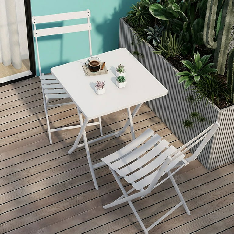 Outdoor Bistro Bistro Set Indoor Ikea Piece Steel Foldable Bistro