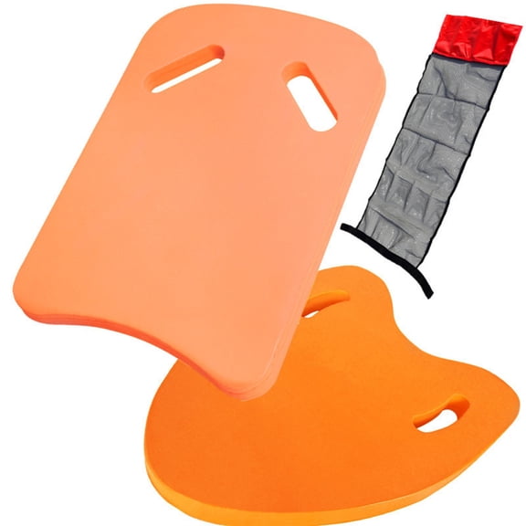 3-Piece Swimming Kickboard Set, U-Shaped A-Shaped Floating Training Aid for Beginners, EVA Foam Pool Practice Board with Leg Support for Adult Swim Skill Building