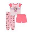 thumbnail image 1 of 3 Piece Toddler Girl's Minnie Bow-You-Tiful Sleep Set, 1 of 2