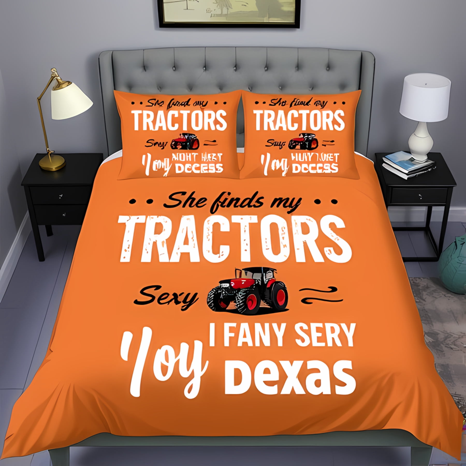 Tractor Glory Duvet Cover Set NCU0NNT544 main image 0