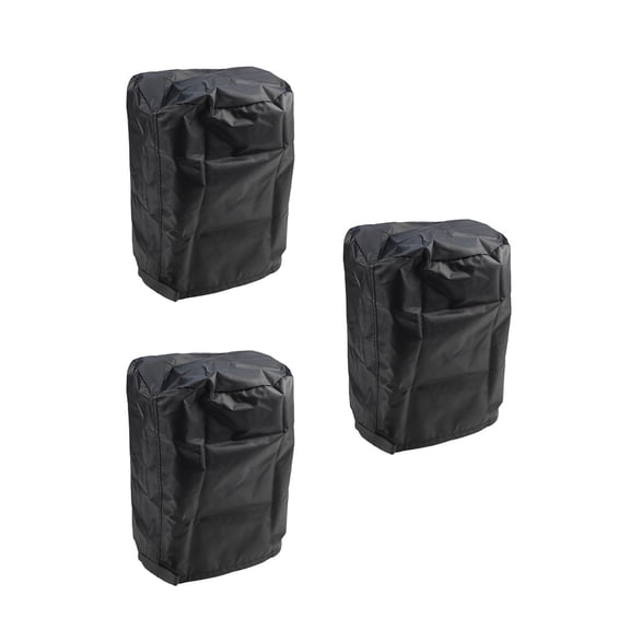 3-Piece Trimmer Engine Covers Set Black- for Protection for Outdoor