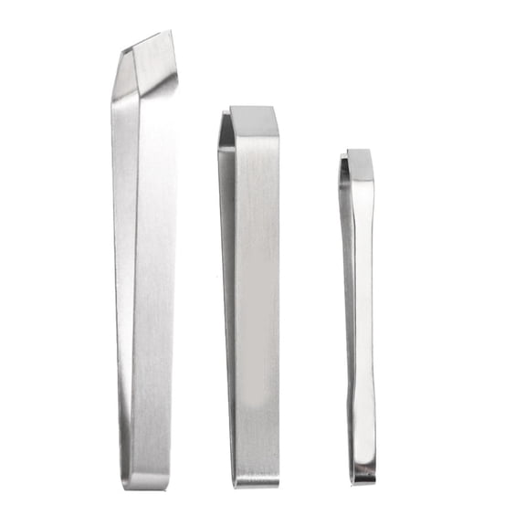 3-Piece U-Shaped Fish Bone Pliers Fish Bone Pullers Fish Bone Tweezers Stainless Steel Material Kitchen Gadgets for Fish