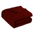 thumbnail image 1 of 3 Piece Universal V Berth Comforter, 800 TC, 100% Egyptian Cotton, Twin/Twin XL Size Burgundy Solid, 1 of 2