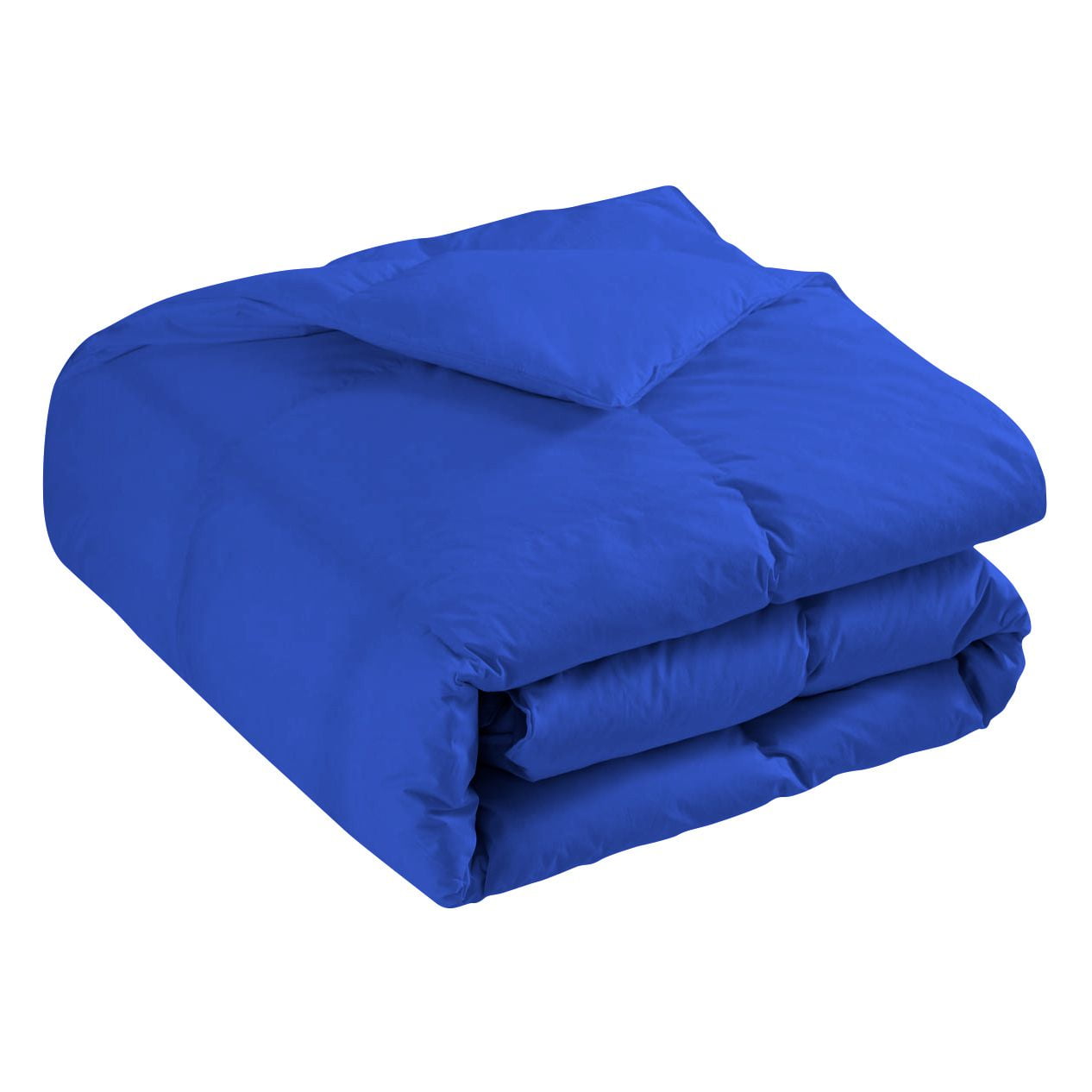 High Kotton Boat Bedding Set — Universal XL V Berth Comforter & Shams, 100% Egyptian Cotton, Medium Blue