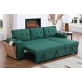thumbnail image 1 of Modern Linen Sectional Sofa 220cm for Living Room, Durable and Stylish, 1 of 19