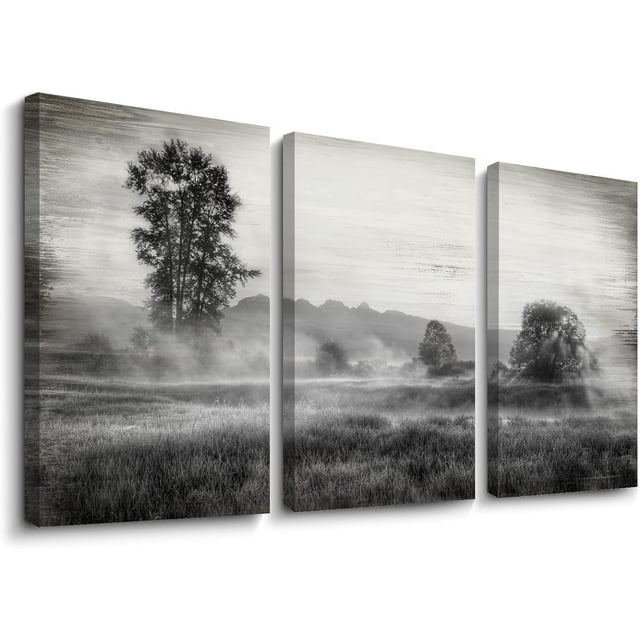 3 Piece Wall Decor for Home, Oil Painting on Canvas Printing, Scenery