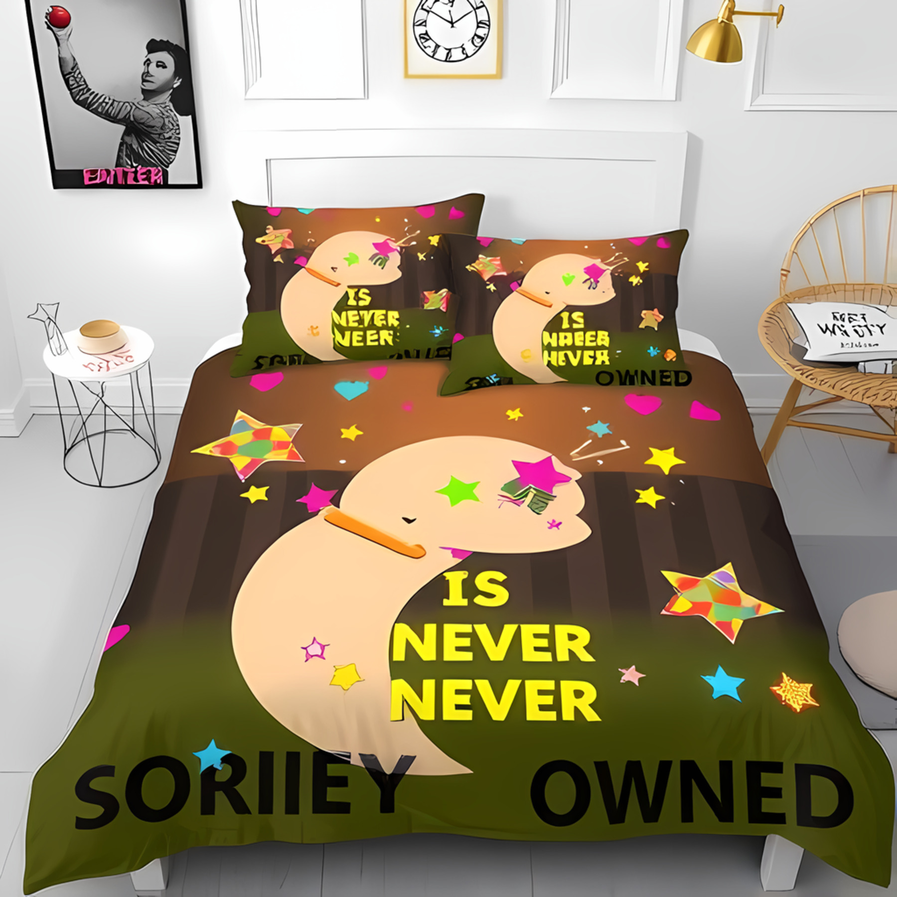 Whimsical Shell Duvet Cover Set NCU0DV214