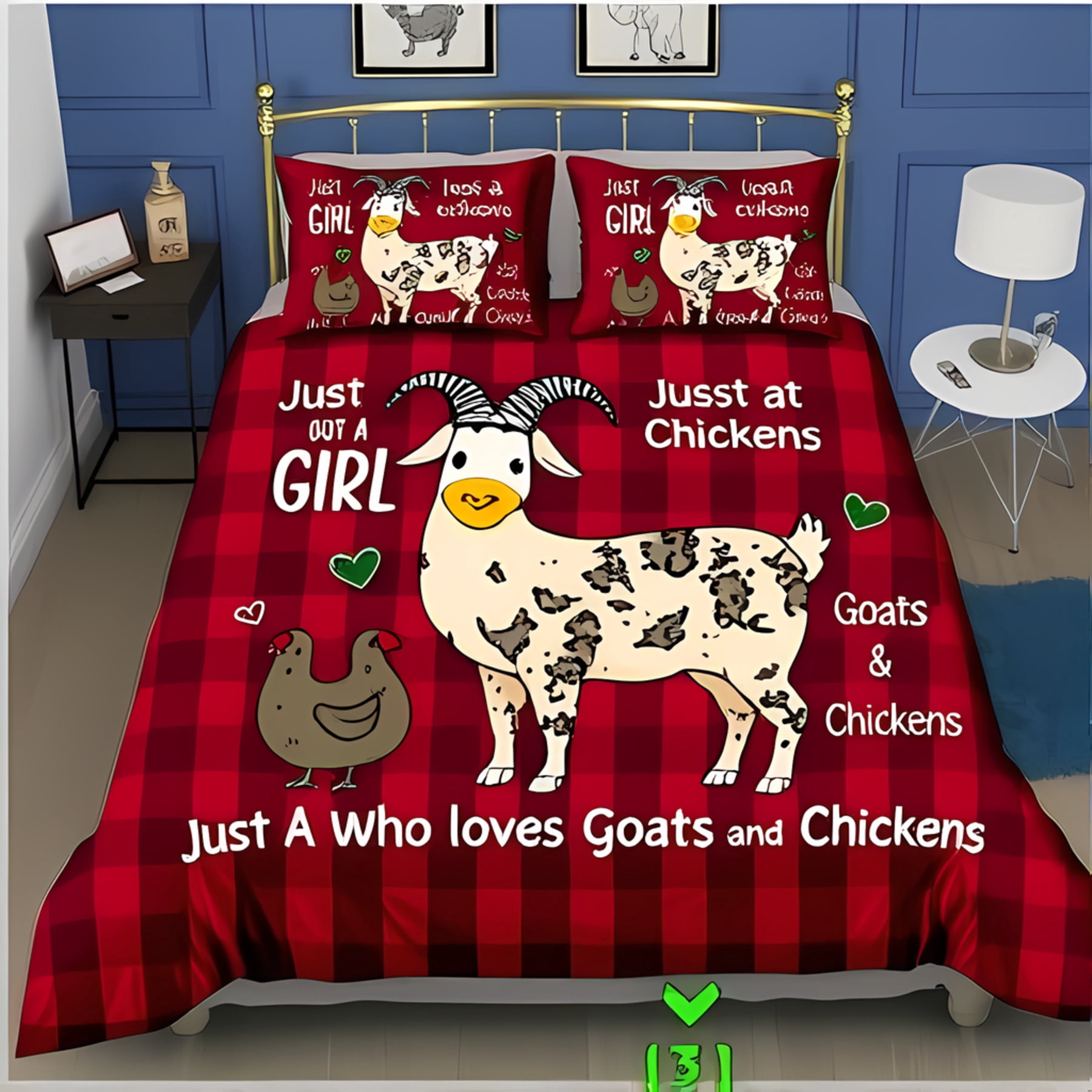 Charming Chicken WN0810003CL Duvet Cover Set main image 0