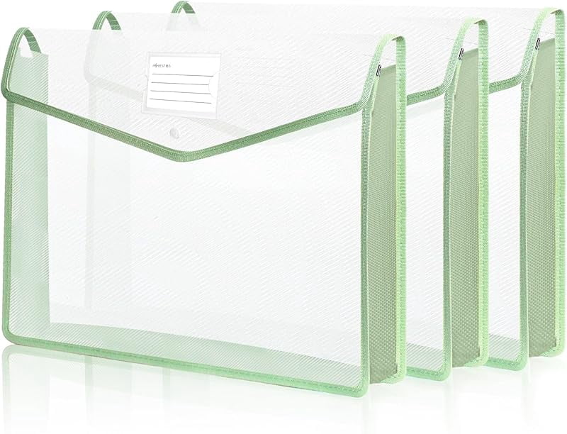 17 File Folder Box 3 Pieces 11 x 17 inch Expandable Tabloid Size Documents Folder with ...