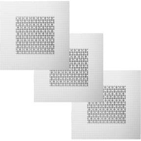 3 Pieces 2 Inch Wall Patch Repair, Drywall Repair Patch Self Adhesive Drywall Patch and Fiberglass Repair Kit, Heavy Duty Dry Wall Hole Repair Patch for Drywall Plasterboard (2 x 2 Inch)