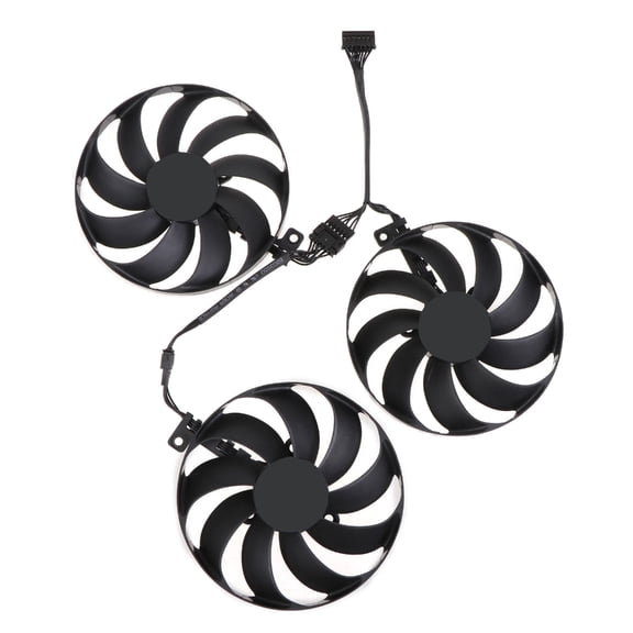 3 Pieces 88mm CF9010U12D 7Pin Graphics Card Cooling Fan For GeForce 3060 Ti 3070 3080 3090 TUF OC VGA