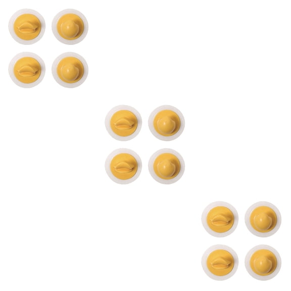 3 Pieces Bird Wall Hook Kids Hooks Suction Cup Child Yellow