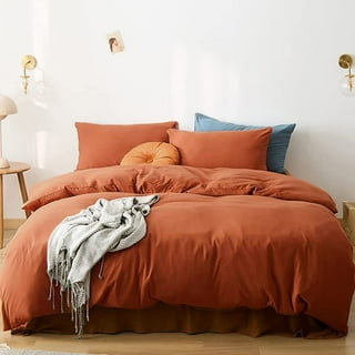 Burnt orange queen outlet sheets