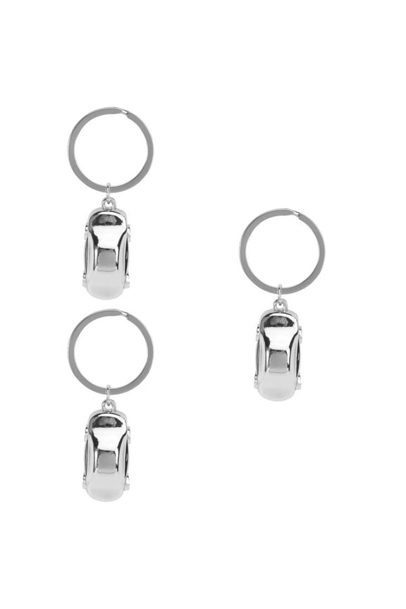 3 Pieces Car Keys Keychain Decoration Lightweight