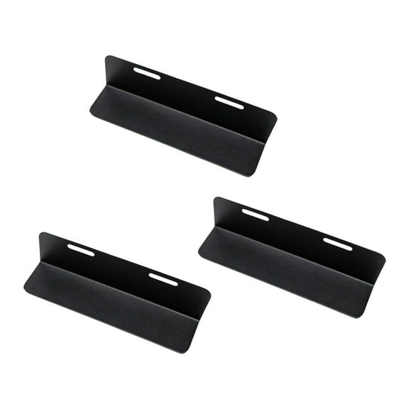 3 Pieces Car Trunk Organizer Dividers Cargo Containment Automotive Accessories 19x50cm Sturdy Metal for Vehicle Trunks