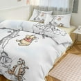 thumbnail image 1 of 3-Pieces Cartoon The New Adventures of Winnie The Pooh Quilt Bedding Sets, Twin, 1 of 8