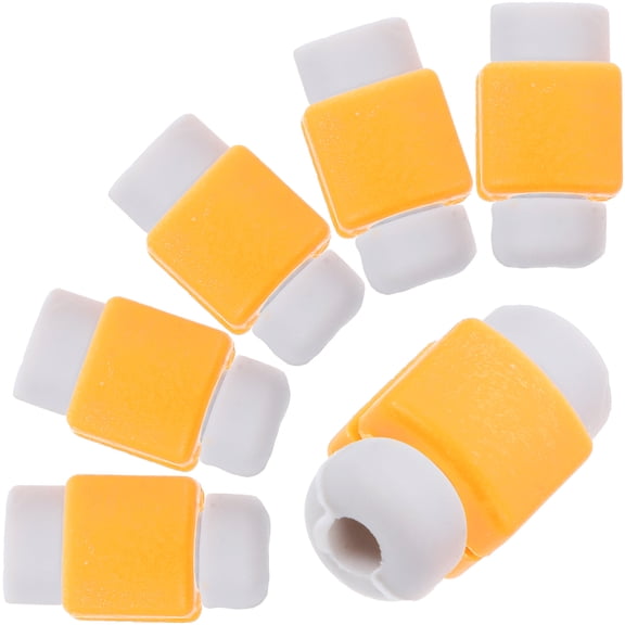 WRISTBIQUE Cable Protector Abs Silicone Reduce Fraying Extend 30Pcs 0.8x0.4x0.4in