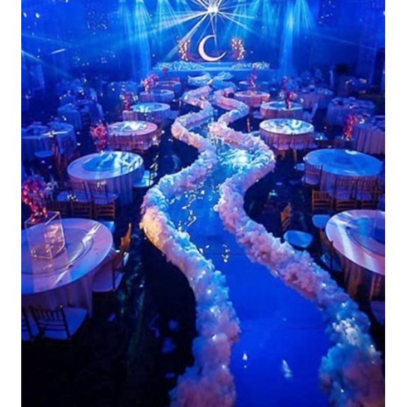 3 Pieces Cotton Clouds Wedding Props - Soft Decorative Cloud Accents for Wedding, Party, and Photography Backdrop Setup