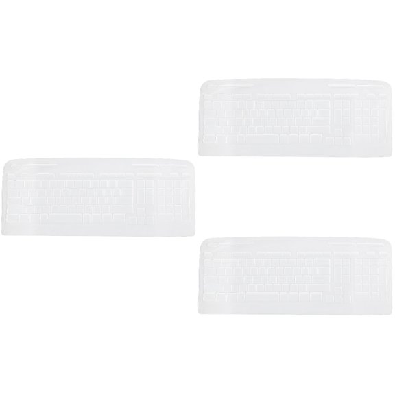 3 Pieces Dustproof Keyboard Protector Membrane Spill Debris