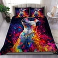 thumbnail image 1 of 3 Pieces Duvet Cover Set-Abstract 3D Meerkat- 3D Print Bedding 1 Duvet Cover 2 Pillowcases Natural Animals Comforter Set Soft Breathable for Boys Girls Children Duvet Set 10B54ANI5, 1 of 6