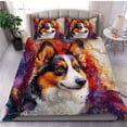 thumbnail image 1 of 3 Pieces Duvet Cover Set Cardigan Welsh Corgi Dog 3D Print Bedding 1 Duvet Cover 2 Pillowcases Natural Animals Comforter Sets Soft Breathable for Boys Girls Children xwV2Rf, 1 of 5