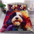 thumbnail image 1 of 3 Pieces Duvet Cover Set Komondor Dog 3D Print Bedding 1 Duvet Cover 2 Pillowcases Natural Animals Comforter Sets Soft Breathable for Boys Girls Children J8s3Hc, 1 of 6